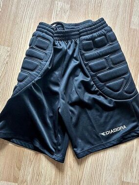 Diadora Padova Goalkeeper Shorts Black